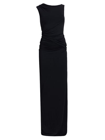Rick Owens Lilies Women's Shailee Drape Column Gown