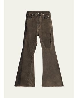 Rick Owens Men's Bolan Bootcut Jeans