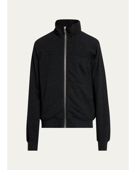 Rick Owens Men's High Neck Full-Zip Jacket