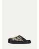 Rick Owens Men's Megalace Leather Slides - 2