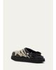 Rick Owens Men's Megalace Leather Slides - 3