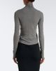 Rick Owens Rick Owens Allanah gathered jersey top - 4
