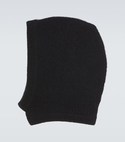 Rick Owens Rick Owens Alpaca and wool-blend hood