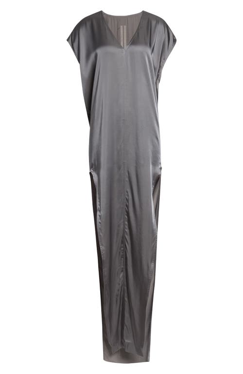 Rick Owens Rick Owens Arrowhead Satin Shift Gown