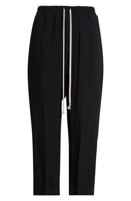 Rick Owens Rick Owens Astaire Crepe Crop Pants