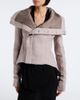 Rick Owens Rick Owens Asymmetric alpaca and wool-blend jacket - 2
