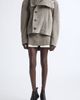 Rick Owens Rick Owens Asymmetric Suede Jacket - 2