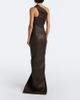 Rick Owens Rick Owens Athena asymmetric draped leather gown - 6