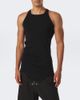 Rick Owens Rick Owens Basic ribbed-knit cotton jersey tank top - 3