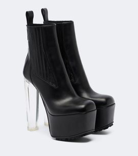 Rick Owens Rick Owens Beatle Kiss leather platform ankle boots
