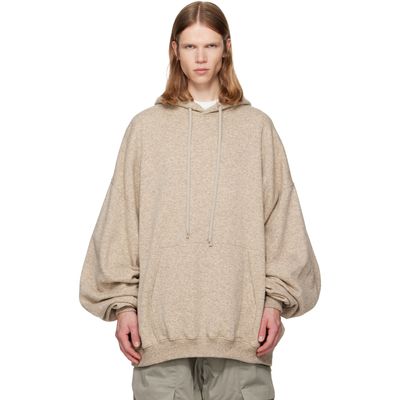Rick Owens Rick Owens Beige Tower Hun Hoodie