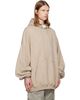 Rick Owens Rick Owens Beige Tower Hun Hoodie - 2