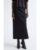 Rick Owens Rick Owens Bias Cut Cotton & Wool Skirt - 1