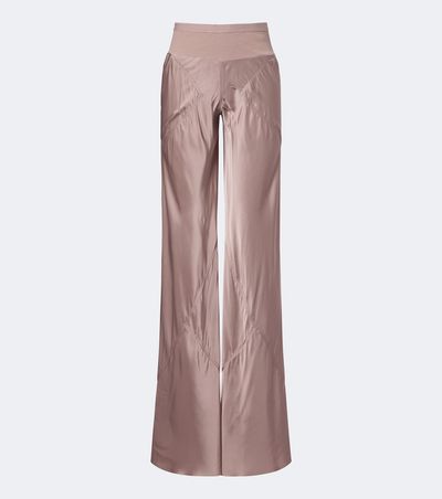 Rick Owens Rick Owens Bias satin wide-leg pants