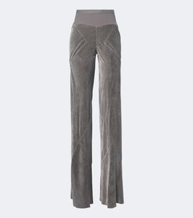 Rick Owens Rick Owens Bias velvet wide-leg pants