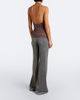 Rick Owens Rick Owens Bias velvet wide-leg pants - 6