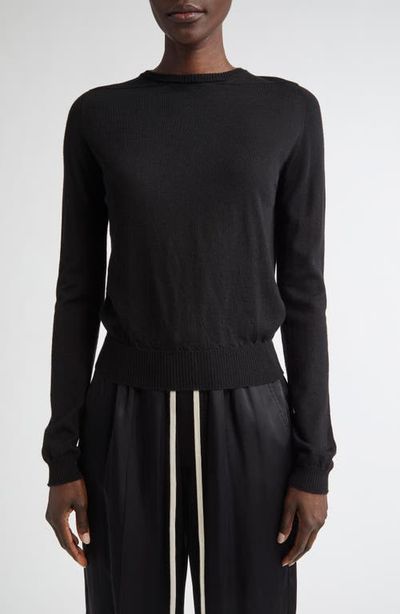 Rick Owens Rick Owens Biker Level Virgin Wool Sweater