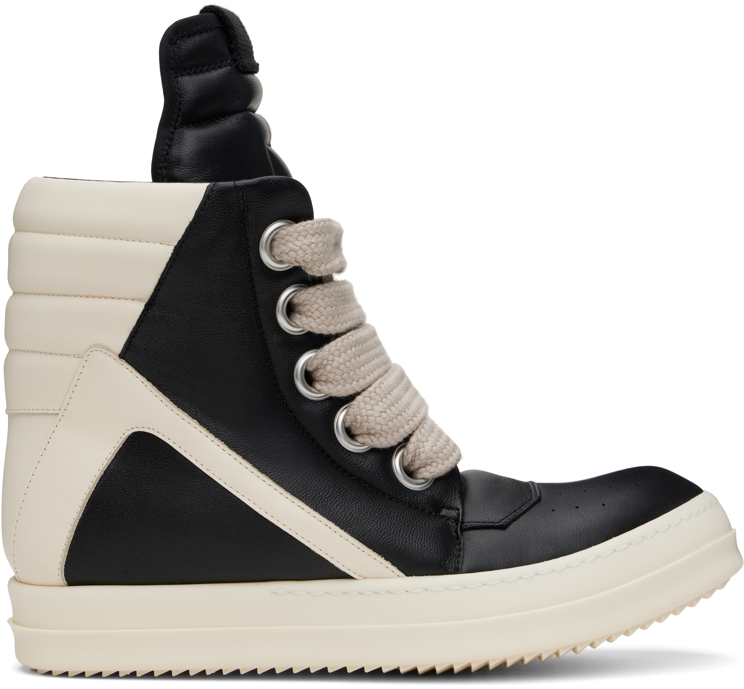 靴 rick owens Hollywood Mega Geobasket Rick Owens Gray Hollywood Mega Geobasket Sneakers Rick Owens