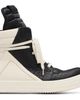 Rick Owens Rick Owens Black & Off-White Tower Geobasket Sneakers - 1