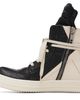 Rick Owens Rick Owens Black & Off-White Tower Geobasket Sneakers - 3