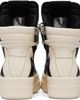 Rick Owens Rick Owens Black & Off-White Tower Mega Bumper Geobasket Sneakers - 2