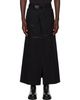 Rick Owens Rick Owens Black Concordians Odetta Cargo Maxi Skirt - 1