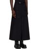 Rick Owens Rick Owens Black Concordians Odetta Cargo Maxi Skirt - 2