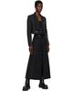 Rick Owens Rick Owens Black Concordians Odetta Cargo Maxi Skirt - 4