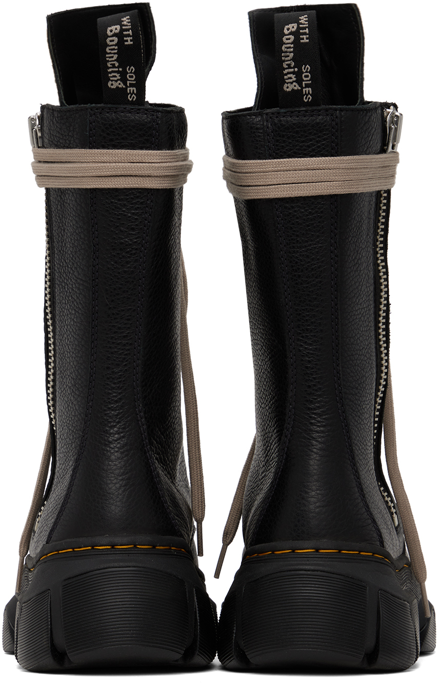 Rick Owens - Black Dr. Martens Edition 1918 DMXL RO Boots