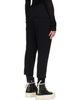 Rick Owens Rick Owens Black Drawstring Astaires Cropped Trousers - 3