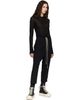 Rick Owens Rick Owens Black Drawstring Astaires Cropped Trousers - 4