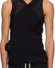 Rick Owens Rick Owens Black Hollywood Banana Tank Top - 1