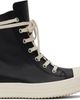 Rick Owens Rick Owens Black Hollywood Calf Leather Sneakers - 1