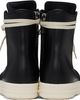 Rick Owens Rick Owens Black Hollywood Calf Leather Sneakers - 2