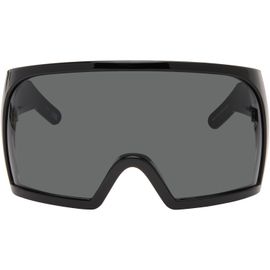 Rick Owens Rick Owens Black Kriester Shiny Sunglasses