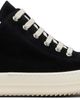Rick Owens Rick Owens Black Low Sneaks Sneakers - 1