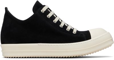 Rick Owens Rick Owens Black Low Sneaks Sneakers