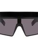 Rick Owens Rick Owens Black SUICIDE Edition Rev Shiny Sunglasses - 1