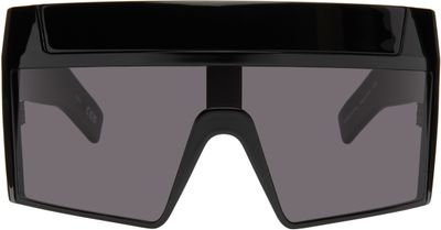 Rick Owens Rick Owens Black SUICIDE Edition Rev Sunglasses