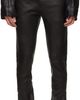 Rick Owens Rick Owens Black 'SUICIDE' Edition Temple Rev Leather Pants - 1