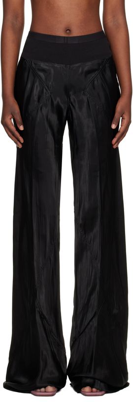 Rick Owens Rick Owens Black Temple Bias Trousers