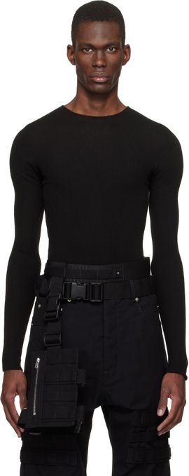 Rick Owens Rick Owens Black Temple Blixa Harness