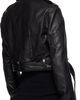 Rick Owens Rick Owens Black Temple Cropped Luke's Stooges Leather Jacket - 3