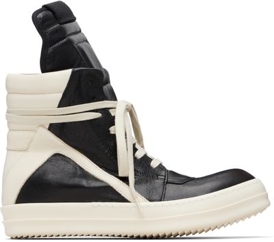 Rick Owens Rick Owens Black Temple Geobasket Sneakers