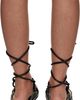 Rick Owens Rick Owens Black Temple Penta Granola Sandals - 2