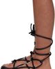 Rick Owens Rick Owens Black Temple Penta Granola Sandals - 3