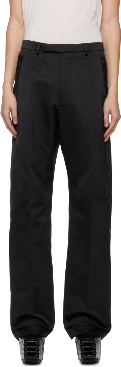 Rick Owens Rick Owens Black Temple Tailored Geth Trousers