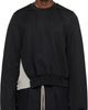 Rick Owens Rick Owens Black Temple Vega Sweatshirt - 1