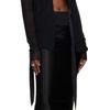 Rick Owens Rick Owens Black Temple Waxy Lamb Leather Bra - 4
