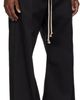 Rick Owens Rick Owens Black Temple Wide Bela Trousers - 2